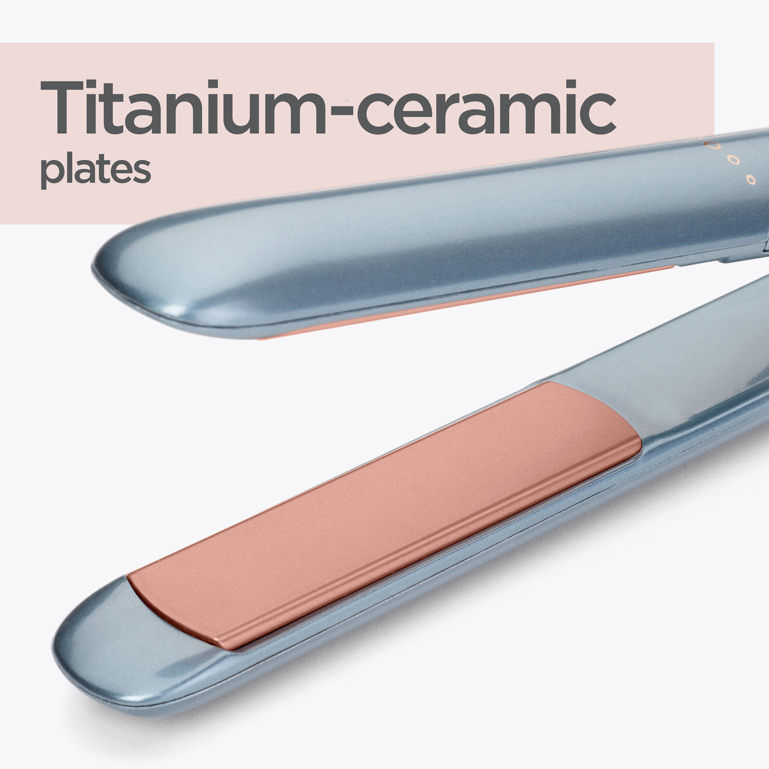 Titanium-ceramic plates
